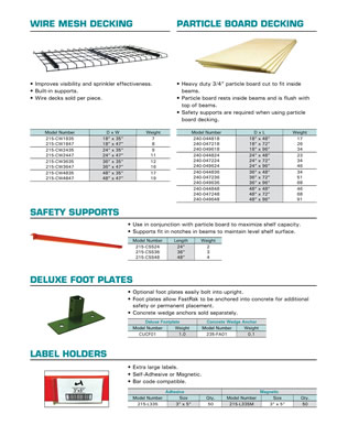 Bulk Storage Shelving